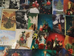 60 retro Christmas cards in one, used