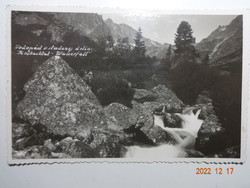 Old postcard: High Tatras (1934)