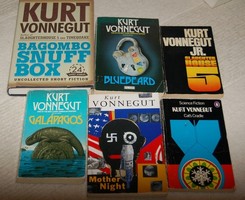 Kurt Vonnegut's 6 novels in English