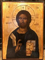 XIV. századi ikon kézzel festett másolata