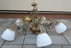 Vintage MM Lampadari  Luxus  italiy  mennyezeti lámpa csillár.  Enrico De Girardi Alkudható.