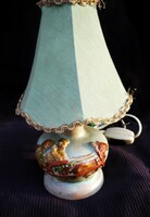 Old dr.Rank ceramic table lamp with a Christmas atmosphere