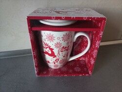 3 part Christmas mug