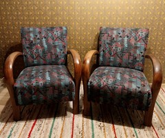 A pair of armchairs in Art Deco style! ( Price/piece )