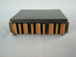 Retro industrial art musical copper or bronze box music box lador music structure