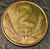 2 zlotys, 1987