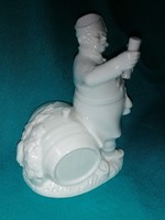Herendi tokaji fehér tokaji borívó figura
