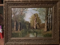 Széles díszes képkeret/ tükörkeret 108x85 eladó