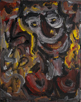 Németh Miklós festőművész olajfestménye ( gyűjteményből )