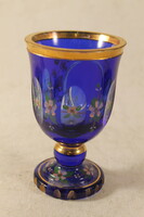 Antique Bieder glass goblet 437