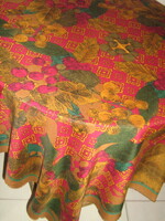Beautiful filigree autumn tablecloth