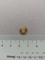 R! Vatican, papal mini gold coin. Vi. Paul. ( 9 Carats ) 1988.