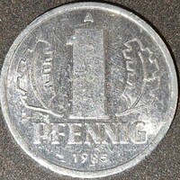 1 Pfennig, 1985, ed