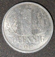 1 Pfennig, 1980, ed