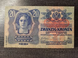 20 korona 1913 EF++