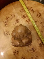 Carved Weeping Buddha statue