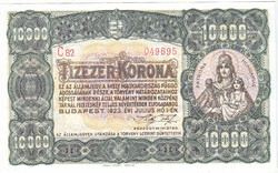 Magyarország 10000 korona REPLIKA 1923 UNC