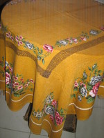 Dreamy vintage rose tablecloth