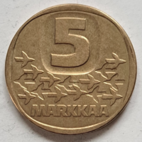1983. Finnország 5 Markka (271)