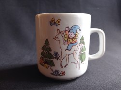 Retro lubiana fairy tale children's mug