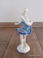 Régi ENS porcelán balerina