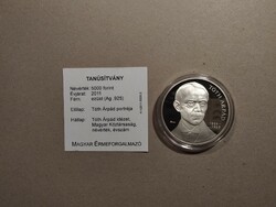 Hungary-Árpád Tóth, silver, pp, 2011