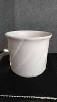 Retro German porcelain bowl in good condition, 14 x 16.5 cm, 814 g.