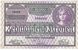 Ausztria 10000 Osztrák korona 1924 REPLIKA