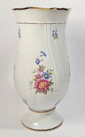 KIÁRUSÍTÁS !!! :)  Gyönyörű nagyméretű, hollóházi Hajnalka mintás porcelán váza / 24,5 cm.