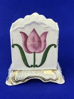 Antique tulip turul porcelain match and lighter -cz