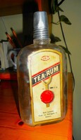 Régi címkés rumos üveg (Első Losonci Rum- és Likőrgyár Rt.)