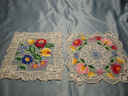 2 small risel tablecloths, handmade