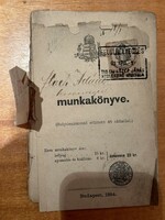 Munkakönyv 1884