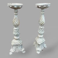 Pair of Provence candle holders