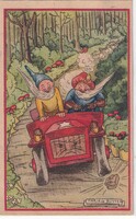 K:121 antique postcard 1930-40 (marja de ruyter artist card)