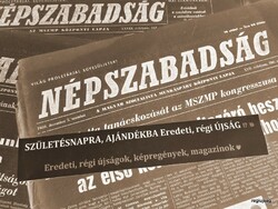 1971 december 21  /  NÉPSZABADSÁG  /  Régi ÚJSÁGOK KÉPREGÉNYEK MAGAZINOK Ssz.:  12284