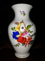 Herend bfr fruit pattern vase