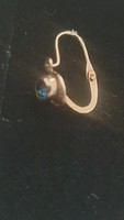 Beautiful 14k sapphire stone earrings 1pc