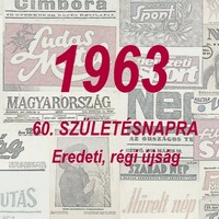 1963 augusztus 18  /  NÉPSZABADSÁG  /  Régi ÚJSÁGOK KÉPREGÉNYEK MAGAZINOK Ssz.:  17234