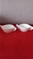 Cream white villeroy&boch new wave 0.45 l marked porcelain soup bowls, flawless