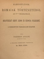 Thierry amadé: :narratives from the history of the Romans../ 1887 !!!