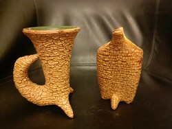 2 Gorka ceramic vases