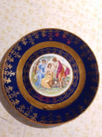 Old m.Z. Czech porcelain serving plate - numbered