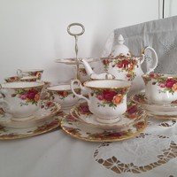 English royal albert tea and cake set