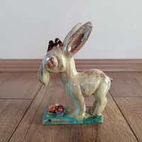 Hop art deco ceramic donkey