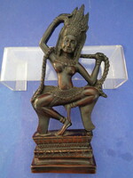 TÁNCOLÓ PARVATI ,SHIVA NEJE  SZOBOR 22,5 cm