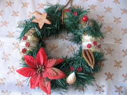 Christmas, Advent door decoration, wreath