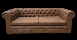 Chesterfield stílusú 5 részes ülőgarnitúra