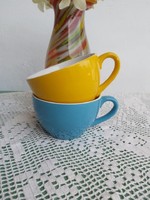 3 dl beautiful cups mugs yellow blue