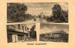 433 --- Futott képeslap  Tiszakécske